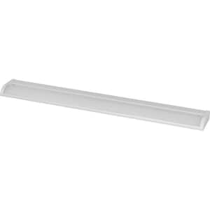 24 in. LED White Modern Linear Undercabinet Light Fixture for Counters