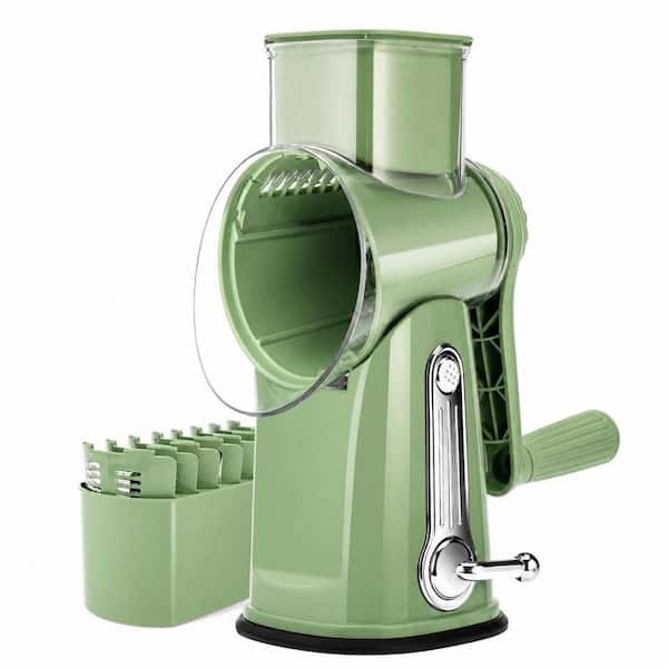 USED☆フェリージ 3500LD コロコロ　グリーン Anqtovp Stainless Steel Multi-Blade Rotary Cheese Grater with