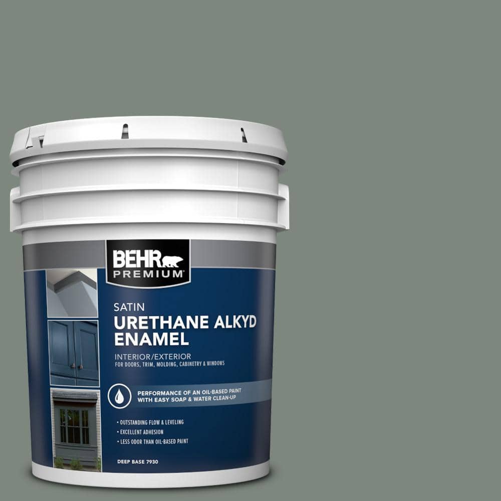 5 gal. #700F-5 Wild Sage Urethane Alkyd Satin Enamel Interior/Exterior Paint price history on PriceWatchPro