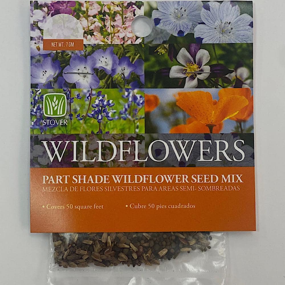 Stover Seed Part-Shade Wildflower Seed Mixture 80061-6 - The Home Depot