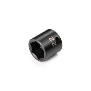 3/8 in. Drive x 22 mm 6-Point Impact Socket