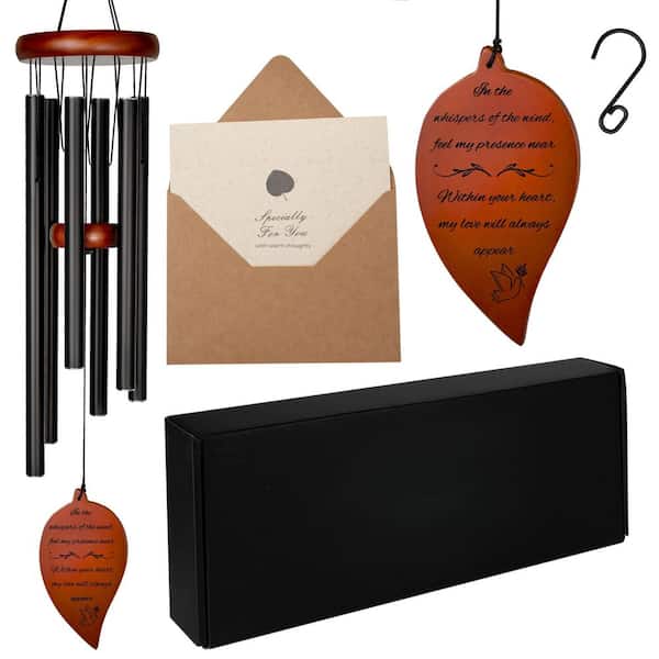 32.5 in. Memorial Wind Chimes for Outside, Sympathy Gift for Loss of Loved One