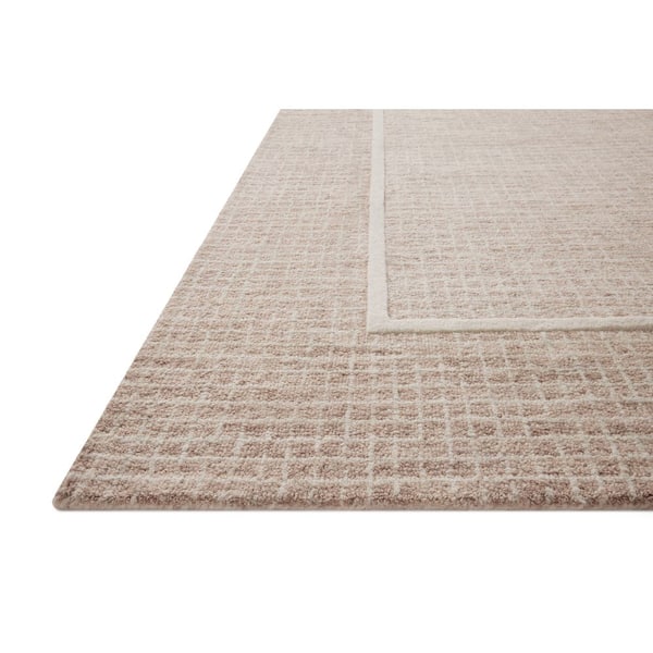 Chris Love Julia Briggs Blush / Ivory 8 ft. 6 in. x 11 ft. 6 in. Contemporary Area Rug