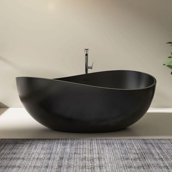 Xspracer Wave 63 in. x 37 in. Solid Surface Stone Resin