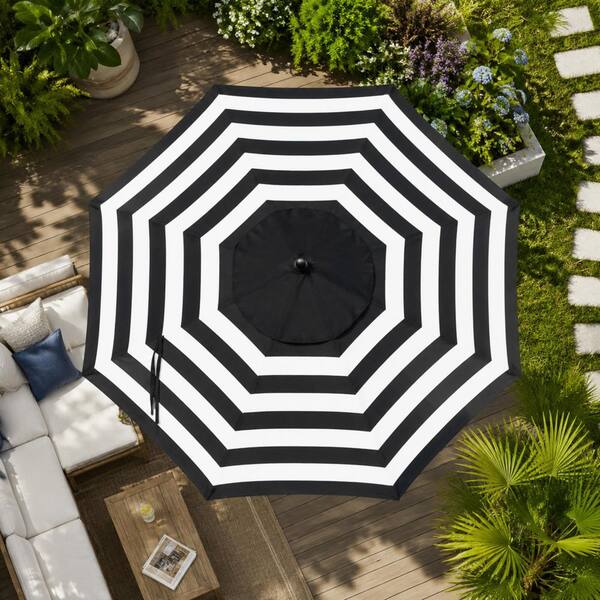 8 rib patio umbrella frame DIY 13ft 8-Rib Outdoor with Heavy Umbrella Base density polyester fabric Sunnyglade 9ft Patio Umbrella Replacement