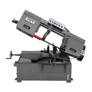 10 in. x 14 in. Metalworking Horizontal Mitering Bandsaw 230-Volt 1Ph