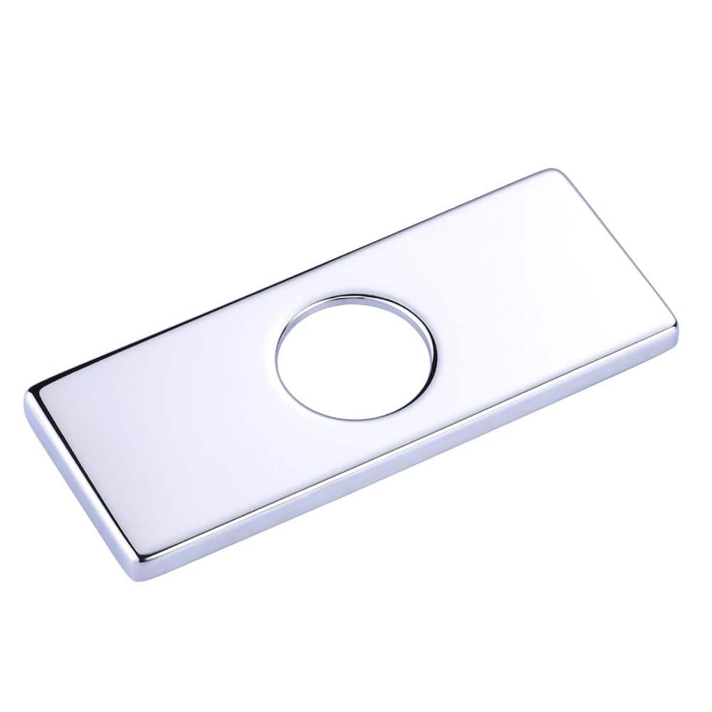 6.1 in. x 2.4 in. x 0.3in. Faucet Deck Plate in Chrome price history on PriceWatchPro