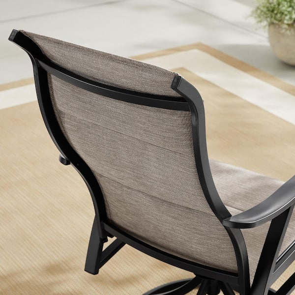 Hampton Bay Felton Falls 7-Piece Padded Sling Outdoor Dining Set