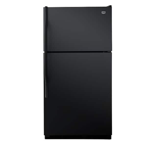 Maytag 20.6 cu. ft. Top Freezer Refrigerator in Black