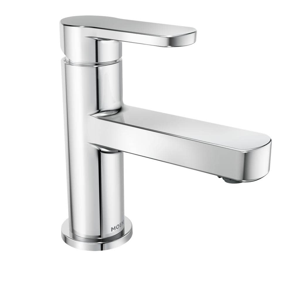 Laris Chrome Single Handle Modern Bathroom Faucet