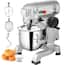 10 Qt. Kitchen Mixer Professional 3 Speeds Adjustable Commercial Food Mixer with Stainless Steel for Mixing Dough - rated 3.3333 stars from 12 reviews