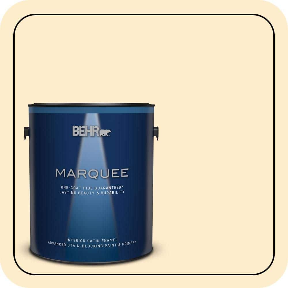 1 gal. #320A-2 Provence Creme Satin Enamel Interior Paint & Primer price history on PriceWatchPro