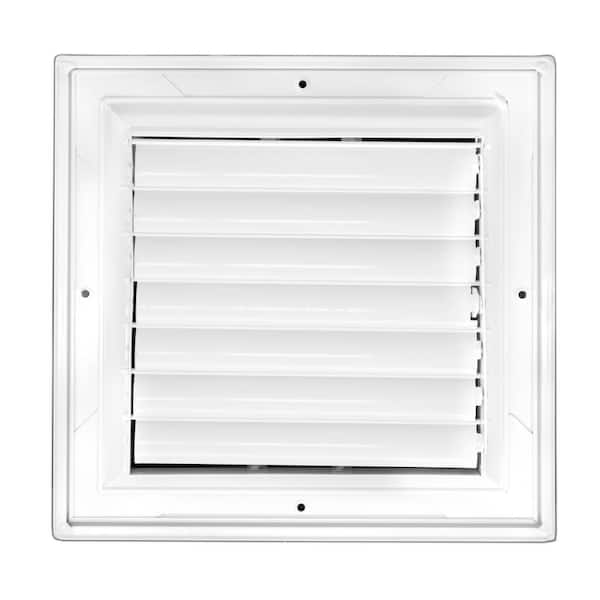 Venti Air 08 in. x 08 in. Aluminum 4-Way Diffuser/Register/Grille 