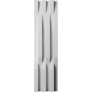 1 in. x 1/2 ft. x 2 ft. EdgeCraft Erie Style Seamless White PVC Decorative Wall Paneling (1-Pack)