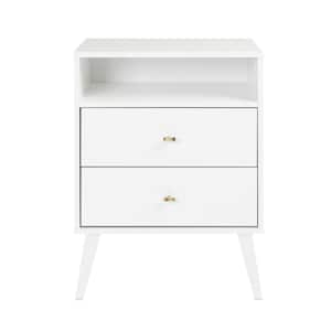 Prepac mid deals century modern nightstand