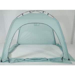 79 in. x 59 in. x 57 in. Blue Privacy Play Bed Tent for Kids Indoor Use