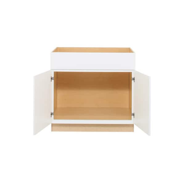 LILLTJÄRN Sink base cabinet with 2 doors, white, 173/8x195/8x97/8