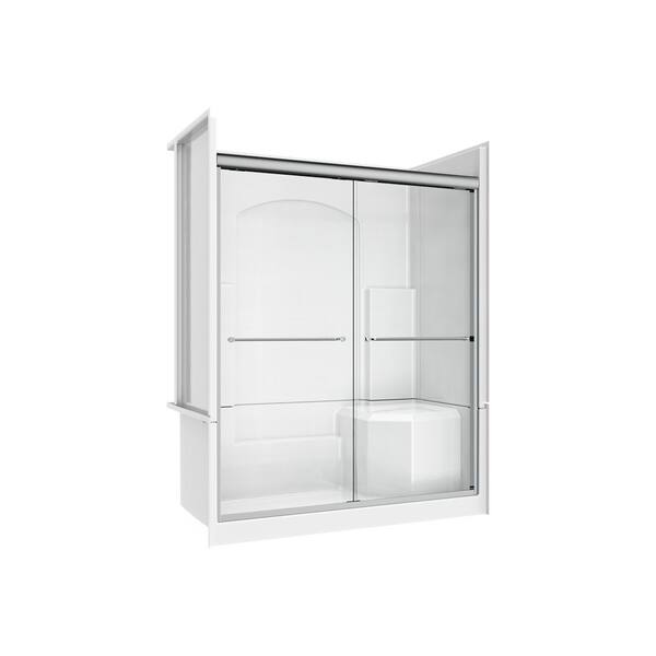 Dreamline Slimline Single Duschboden Mit Schwelle | Maße: 34" D X 60" W X 2 3/4" H