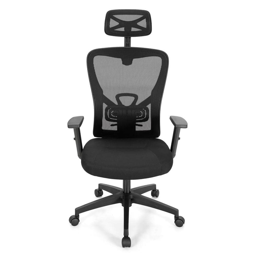 LACOO Black Drafting Chair Tall Office Chair Executive Standing