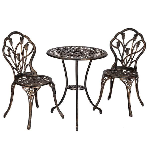 rust proof bistro set