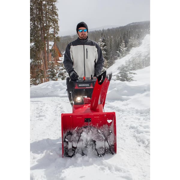 24 in. Hydrostatic Wheel Drive 2-Stage Snow Blower with Electric Joystick Chute Control