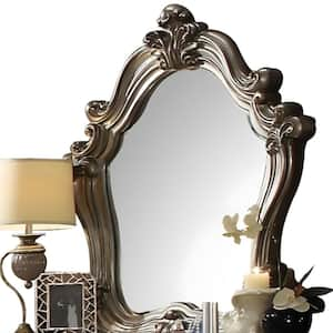 48 in. W x 47 in. H Wood Brown Vanity Mirror