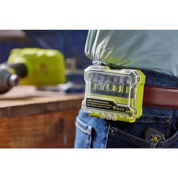 RYOBI 2 in. Diamond Grit Driving Set (12-Piece) A961204 - The Home