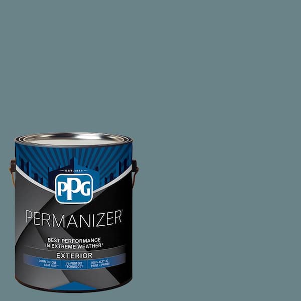 1 gal. PPG1035-5 Puddle Jumper Semi-Gloss Exterior Paint