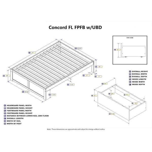 Queen Size Bed Dimension (w/ Charts and Images)