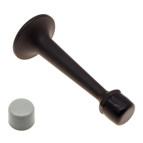 idh by St. Simons 3 in. Solid Brass Arrow Base Stop in Oil-Rubbed Bronze