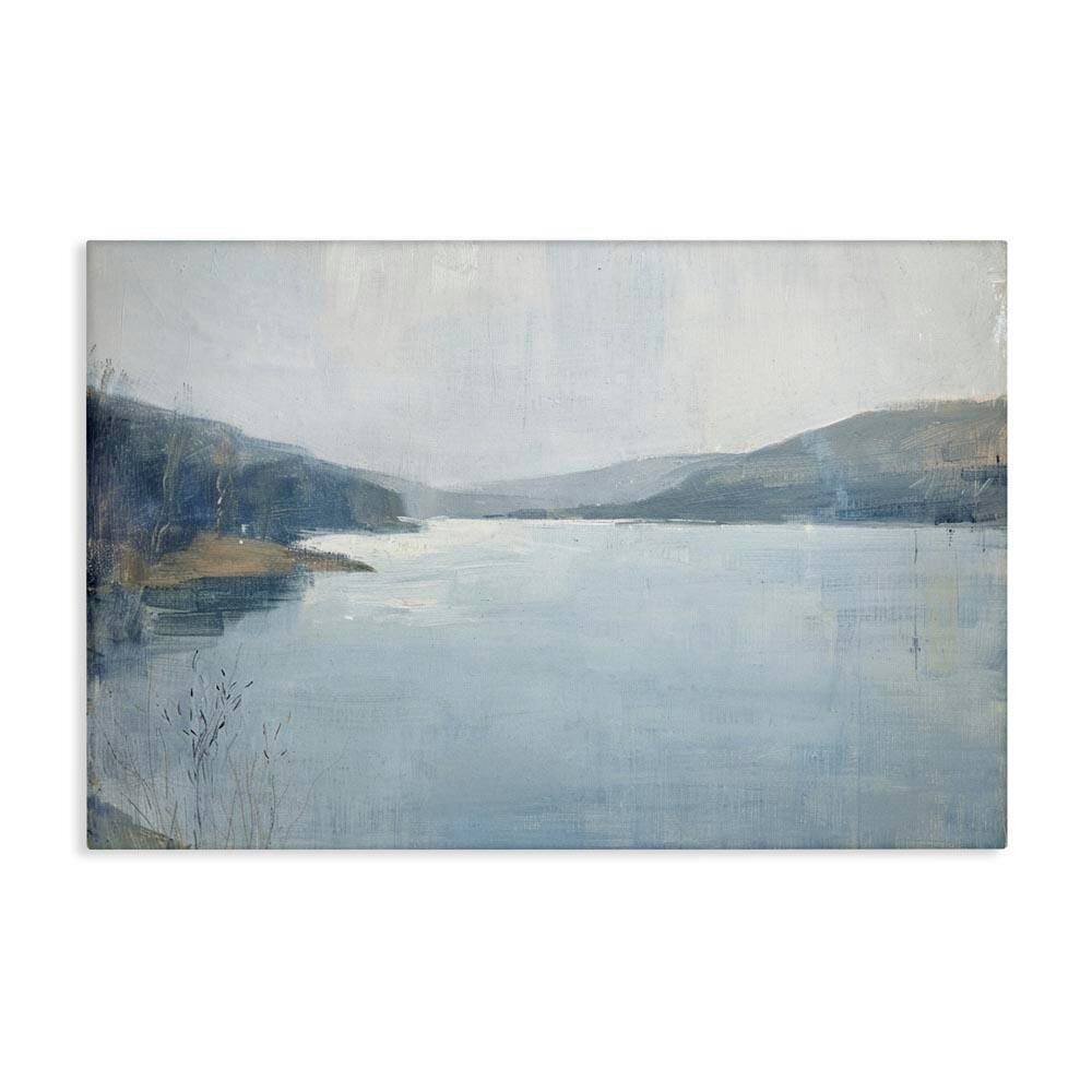 Faded Distant Mountains by LSR Design Studio Unframed Nature Graphic Art Print 16 in. x 24 in. price history on PriceWatchPro