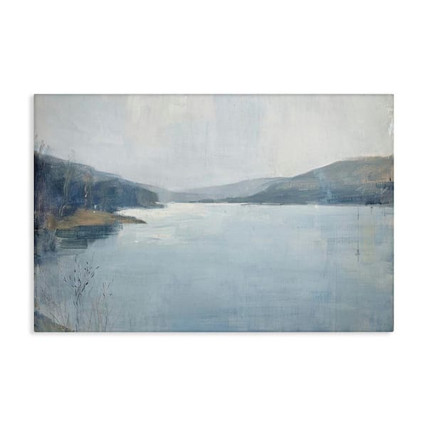 Stupell Industries Faded Distant Mountains by LSR Design Studio Unframed Nature Graphic Art Print 24 in. x 36 in.