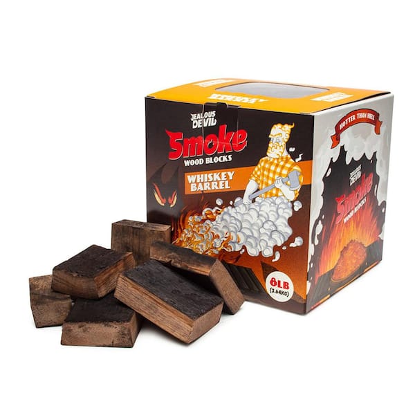 JEALOUS DEVIL Whiskey Barrel Wood Blocks JDSMOKEWSKY08 The Home Depot