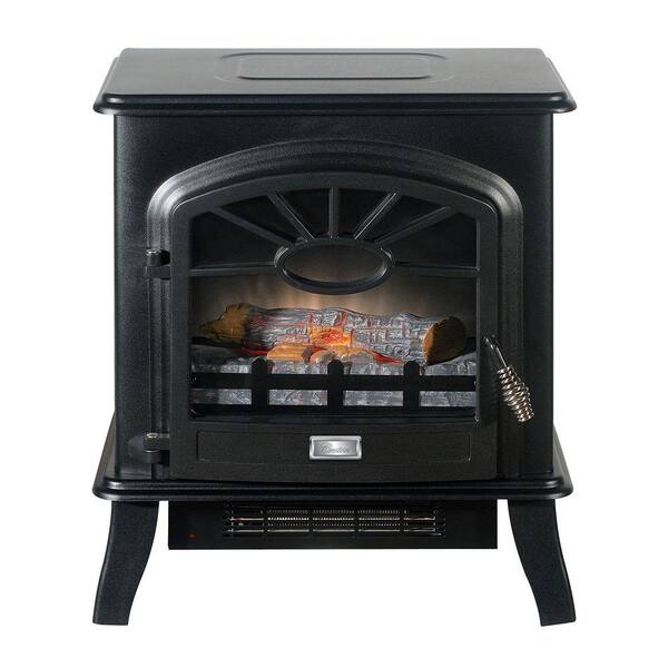 Quality Craft 18 in. Freestanding Electric Stove in Matte Black-DISCONTINUED