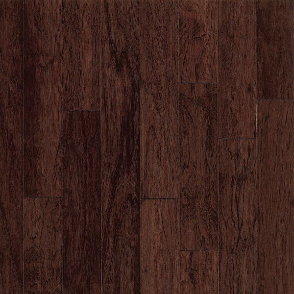 Molasses Hickory 1/4 in. Thick x 2 in. Wide x 78 in. Length T-Molding
