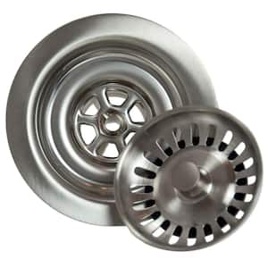 4.5 in. Kitchen Strainer in Brushed Stainless