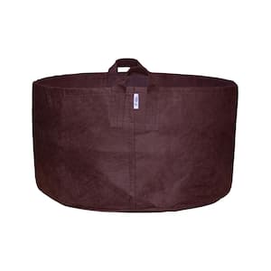 45 Gal. Brown Breathable Boxer Fabric Planting Containers and Pots with Handles Planter
