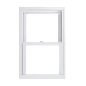 23.75 in. x 37.25 in. 70 Pro Series Low-E Argon Glass Double Hung White Vinyl Replacement Window, Screen Incl