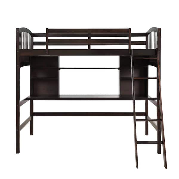 loft twin bed frame with storage