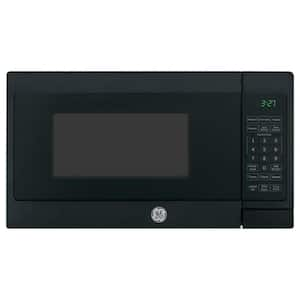 GE 0.7 cu. ft. Small Countertop Microwave in Stainless Steel JES1072SHSS -  The Home Depot