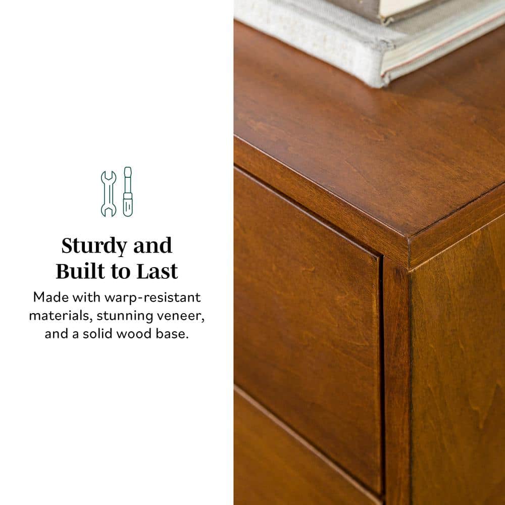 Acorn 70" Mid-Century Modern Sideboard with Adjustable Shelves
