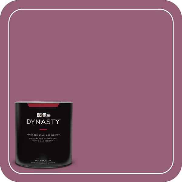 BEHR DYNASTY 1 qt. #MQ1-03 Glitz and Glamour One-Coat Hide Matte Interior Stain-Blocking Paint & Primer