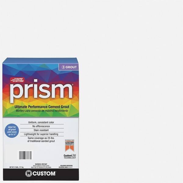 Custom Building Products Prism #640 Arctic White 17 lb. Grout