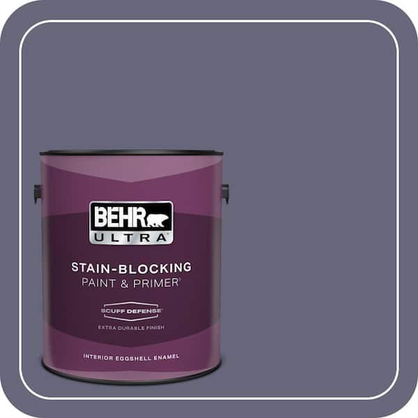 BEHR ULTRA 1 gal. #640F-6 Enchanted Evening Extra Durable Eggshell Enamel Interior Paint & Primer
