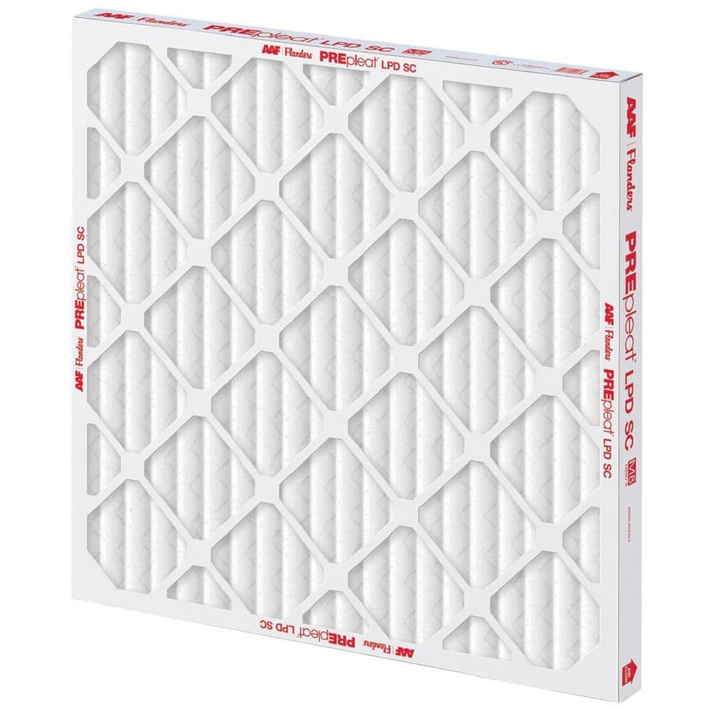 AAF Flanders 24 X 24 X 2 Pre Pleat 40 Pleated MERV 8 Air Filter 12 