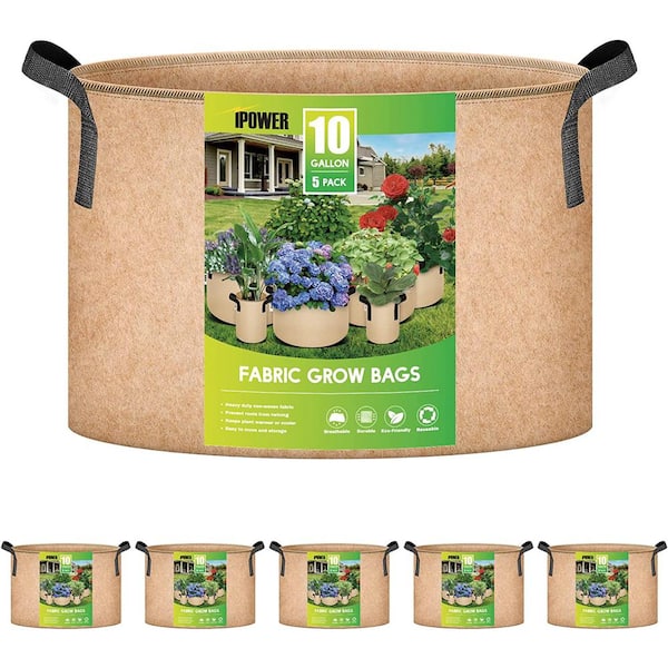 ALL-CARB Fabric Grow Bag Breathable Fabric Pots Plant Bags Grow