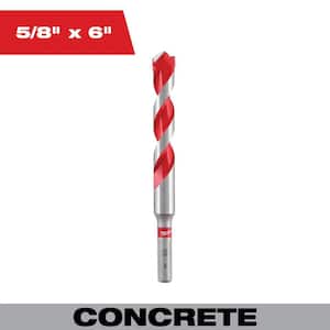 まきまき Milwaukee 3/8 in. x 10 in. x 12 in. Carbide Hammer Drill Bit