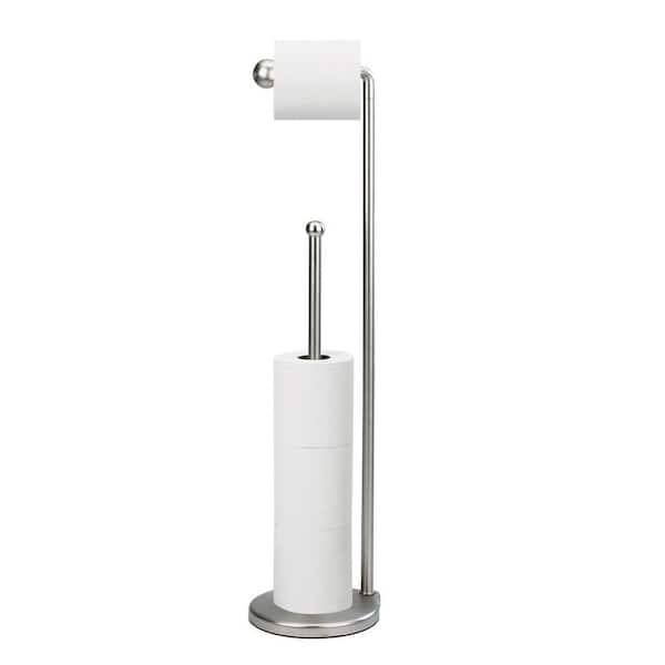 Teardrop Toilet Paper Stand, Nickel