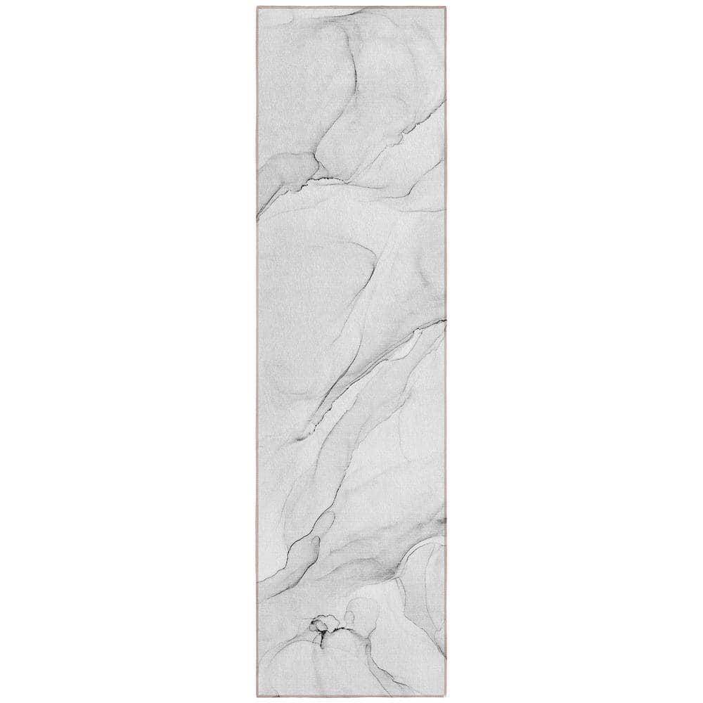 Chantille ACN515 Gray 2 ft. 3 in. x 7 ft. 6 in. Machine Washable Indoor/Out