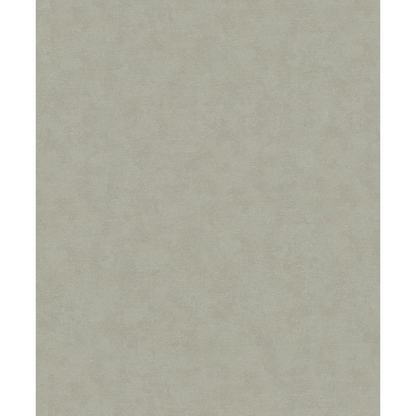 Unbranded Flora Collection Beige Plain Texture Luster Finish Non-Pasted Vinyl on Non-Woven Wallpaper Roll